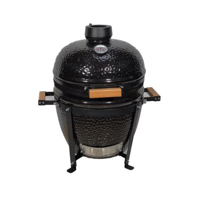 China New Size Adjustable Durable Top Grill Style Ceramic Grill For Sale Ceramic Rotisserie Charcoal BBQ Grill Smoker Grill for sale