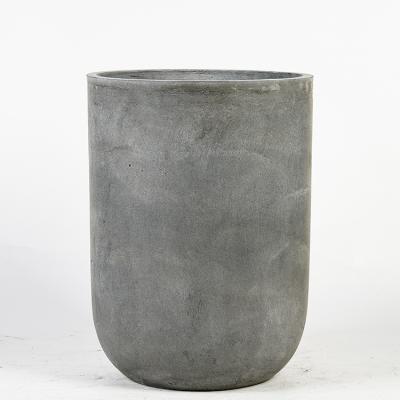 China New Design Modern Terracotta Flower Pot With Style Concrete Home Flower Pot Decorative Gardening Planters for sale