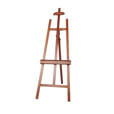 China Custom Paint Easel Adjustable French Painting Easel Garland Display Easel Beech Easel Custom Display Easel HJ-2 for sale