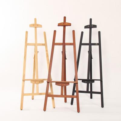 China Wholesale Custom Adjustable French Painting Easel HJ-2B Garland Display Easel Beech Easel Custom Display Easel for sale