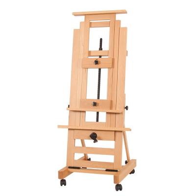 China High Quality Easel Simple Rocker Wooden Art Painting Easel for sale