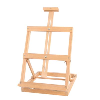 China High Quality Easel Single Table Folding Painting Foldable Easel for sale