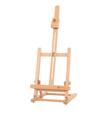 China Shuangfeng Mini Small Beech Wood Painting Easel Art Stand Small Table Easel HJ-6C for sale