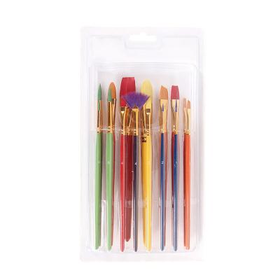 China Wholesale Artist Nylon Painting Brush Bristle of 15pcs Acrylic Paint Brush Set for sale