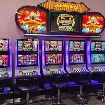 China Metal Fire Link Slot Machine Casino 1/2 Player Video Coin Operated Slot Game Machine for sale