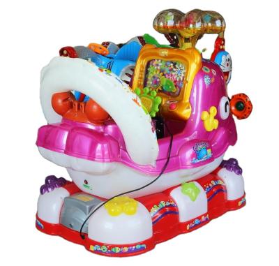 China QQ plastic whale kid coin operated ride selling game machine kiddie rides game machine for sale