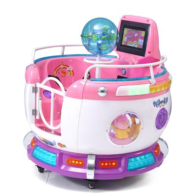 China Hardware+ABS+PP Russian playground children's amusement game machine carousel turntable for sale can be customized for sale