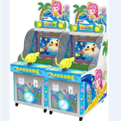 China Hardware+plastic jack kids water Arcade Lottery Ticket Gift Video game shooting machine for sale for sale