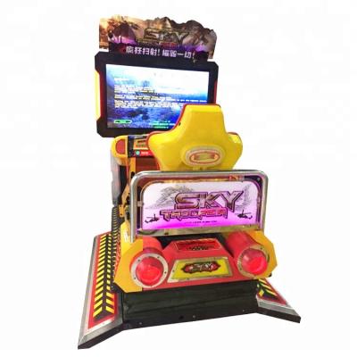 China Online 3D Hardware Air Attack Skill Game Machine Simulator Game Machine Toy Car Racing Token Games for sale