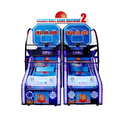 China Equipment Indoor Basketball Arcade Game Machine Coin Operated Shooting Games Can Be Customized for sale