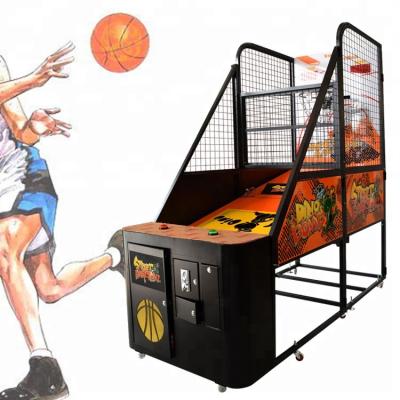 China Coin Operated Street Style Games Basketball Electronic Game Street Hoops Arcade Basketball Machine for sale