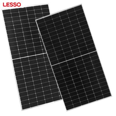 China Best quality small 800W 530-550W 1000W solar power system price 182 MBB solar panel Europe smart flower solar panel for sale