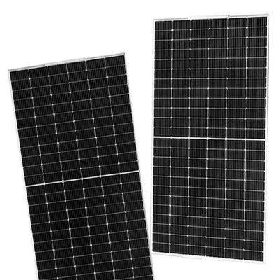 China 182 MBB mono solar power system control high quality high level 200W batteries biiacial solar panel set paneles solares 550 watt for sale