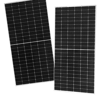 China Mono Solar Power System Tempered Glass 24V 550W Half-Cell Perc Solar Panel Bracket Europe Warehouse Folding Solar Panels for sale