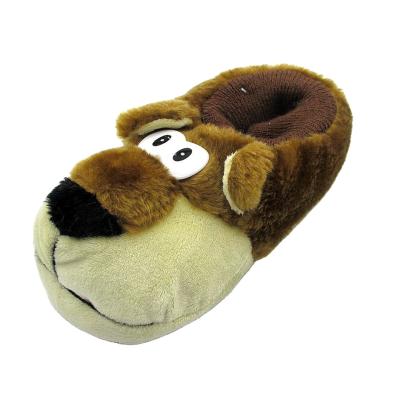 China 3D Design 3D Design Indoor Hot Selling Dog Animal Men's Fashionable Anti-skid Warm Bedroom Home Indoor Slippers for sale