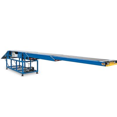 Chine Loading and unloading cargo 2021 new telescopic belt conveyor factory price loading and unloading conveyors à vendre