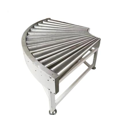 China Heat Resistant Chinese Factory High Quality Rotating Round Belt Conveyor for sale