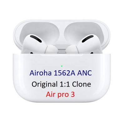 China Stereo Sound Superior High Quality Noise Canceling Original Airoha 1562A ANC Air 3 Clone Pod 1:1 Airpods Pro Headphones for sale