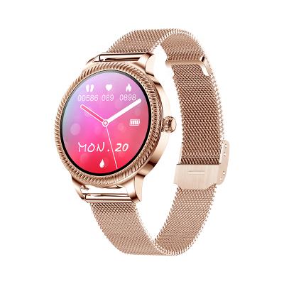 China Touch Screen Ak38 For Women With Heart Rate Blood Pressure Monitor Smartwatch With Female Menstrual Cycle Remind Ladies Smart Watch for sale