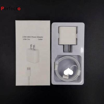 China Mobile Phone Usb C Fast Charging Charger For Iphone 11 Pro PD 12 18 Max Fast Charger Power Adapter US Eu Plug for sale