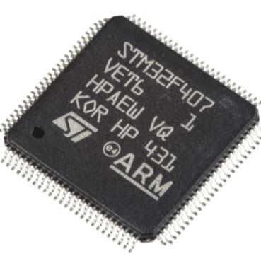 China ARM Cortex M4 RoHS-konform STM32F407VET6 Mikrocontroller 168 MHz 32 Bit MCU FPU zu verkaufen