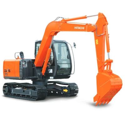 Cina Escavatore usato Hitachi ZX70 20T Peso operativo 1M Capacità del secchio Colore rosso Motore Yanmar 3200 ore in vendita