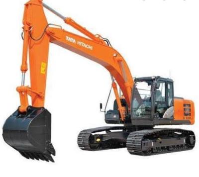 China Used Hitachi ZX350 Excavator 20T 1M Bucket Capacity 202kW Power Red Color 1880 Working Hours for sale