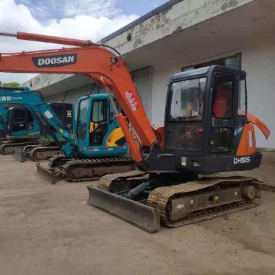 Chine Excavateur Doosan à basse heure 3,5T 40,5KW 0,45M Capacité de seau Moteur moteur pompe à engrenages à vendre