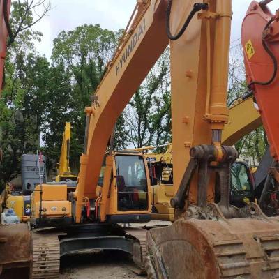 Chine HYUNDAI 215 Excavateur 15 tonnes 0,8m Seau moteur 120 kW Couleur jaune 2600 heures à vendre