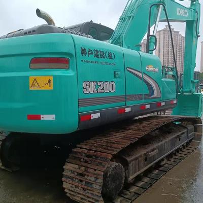 China Blauwe HINO hydraulische kruipgraver 20 ton 0,8 emmercapaciteit Te koop