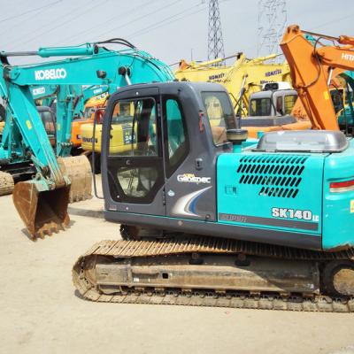 China Gebruikte Kobelco graafmachine 14 ton 14000 kg 74 kW MITSUBISHI motor Te koop