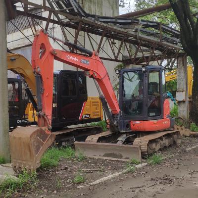 China Blue Kubota 3 Ton Excavator 0.22m#194 Bucket Capacity 6000 KG Machine Weight for sale