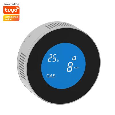 China Detect Gas Leak Quickly Portable Smart Home Monitor Natural Gas Leak Detector Detect Gas Leak By Tuya App for sale