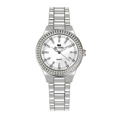 China Women China 2021 Made Classic Wrist Watch Stainless Steel Luxury Watch Quartz Watch for sale