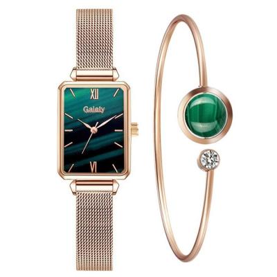 China Factory Wholesale Cheap Jp-4 Women's Emerald Quartz Watch China ALLOY Ladies Quartz Watch for sale