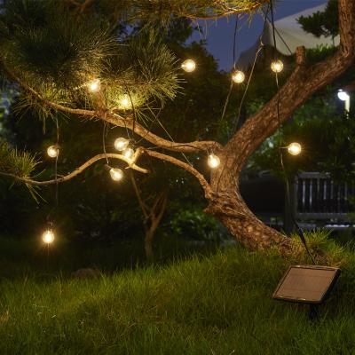 China G40 Globe LED String Warm White G40 Globe Light Bulb LED Garland With Connectable Adapter Bistro Lights To Wedding Garden String for sale