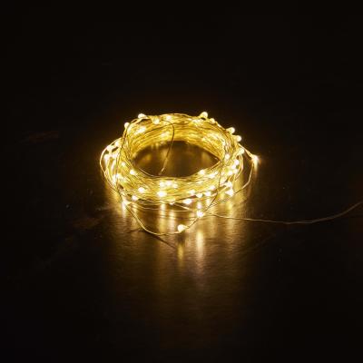 China Solar Mason Jar New Photo Light Clip LED String Lights Battery Operated Fairy Copper String Lights Copper Wire Led Light for sale