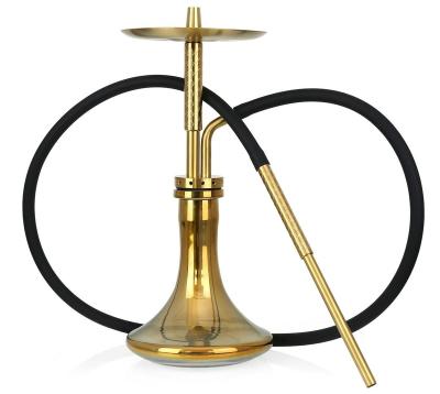 China CNC machine 2021luxury gold stainless steel hookah shisha for sale