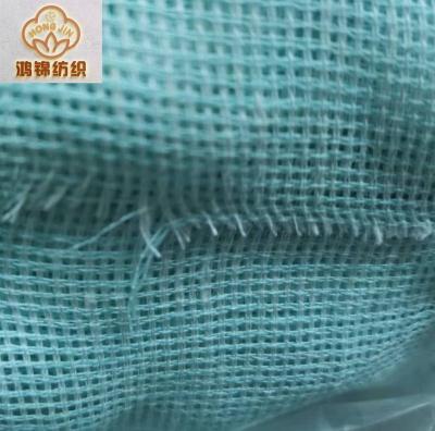 China 100% Organic Jacquard Linen Checks Hot-selling Good Quality Cheap Price Stock Fabric for sale