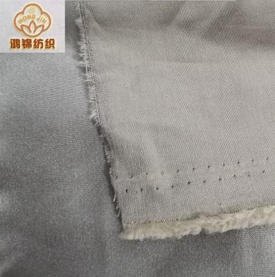 China New Arrival Organic Polyester Cotton Sateen Stock Plain Dyed Stock Fabric for sale