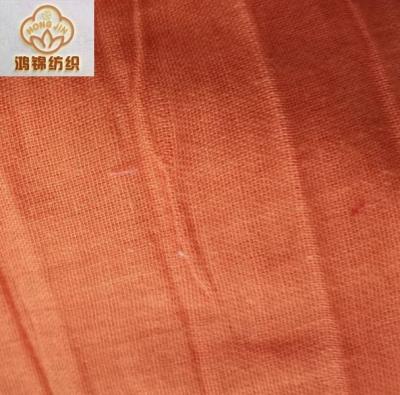 China Good Quality Organic 100% Cotton Double-Layer Plain Dyed Stock Solids Fabric for sale