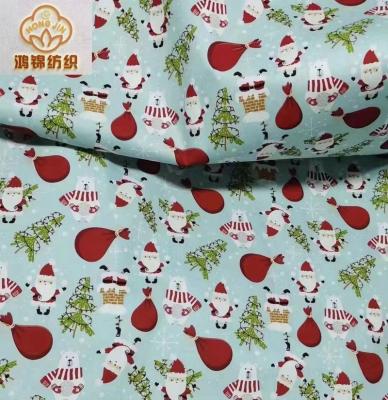 China 100% Organic Cotton Print Christmas Designs New Style Cheap Price Good Quality Action Fabric for sale