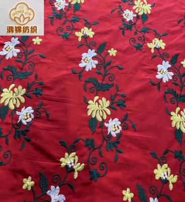 China Wholesale High Quality Organic Colorful Embroidery Designs Cheap Price 100% Cotton Fabric for sale