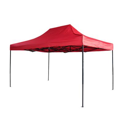 China Rain Proof 3*4.5 Steel Cannon Night Market Advertising Umbrella Rainproof UV Proof Tent One Big Wedges Quadruped Advertising Tent for sale