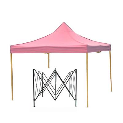 China Rainproof Outdoor Tent Stalls With Four Legs Shelter Four Corners Rain Tent Telescopic Advertising Umbrella Shelter Rain Canopy for sale