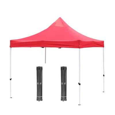 China Rainproof Customized Outdoor Folding Tent 3*3 Meters Folding Exhibition Tent Portable Advertising Four Corner Tent for sale