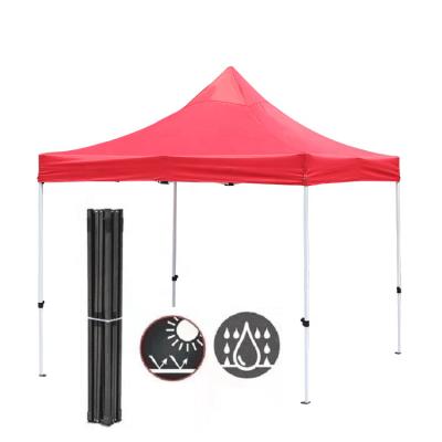 China Rainproof Parasol Telescopic Canopy Big Outdoor Folding Umbrella Set Up Stalls With Rain Shelter Advertising Four Corners Rain Shelter for sale