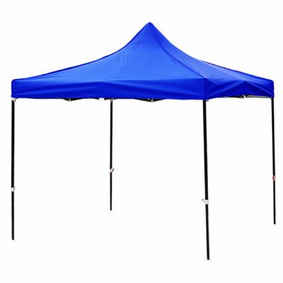 China Outdoor Folding Square Stand Waterproof Large Telescopic Sunshade Canopy Umbrella With Advertising Quadruped Rainproof Tent for sale