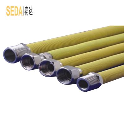 China Wholesale Stainless Steel Outdoordoor Flex Metal Gas Hose for sale