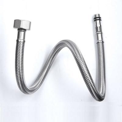 China Wholesale Connecting Flexible Stainless Steel Braided Toilet Hose For Gas for sale